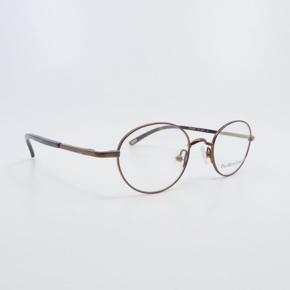 Polo Ralph Lauren 8003 120 43mm Brown Metal/Brown Rectangle Kids Eyeglasses. - Picture 3 of 8